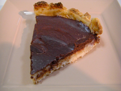 洋なし・チョコのタルト 洋なし・チョコのタルト